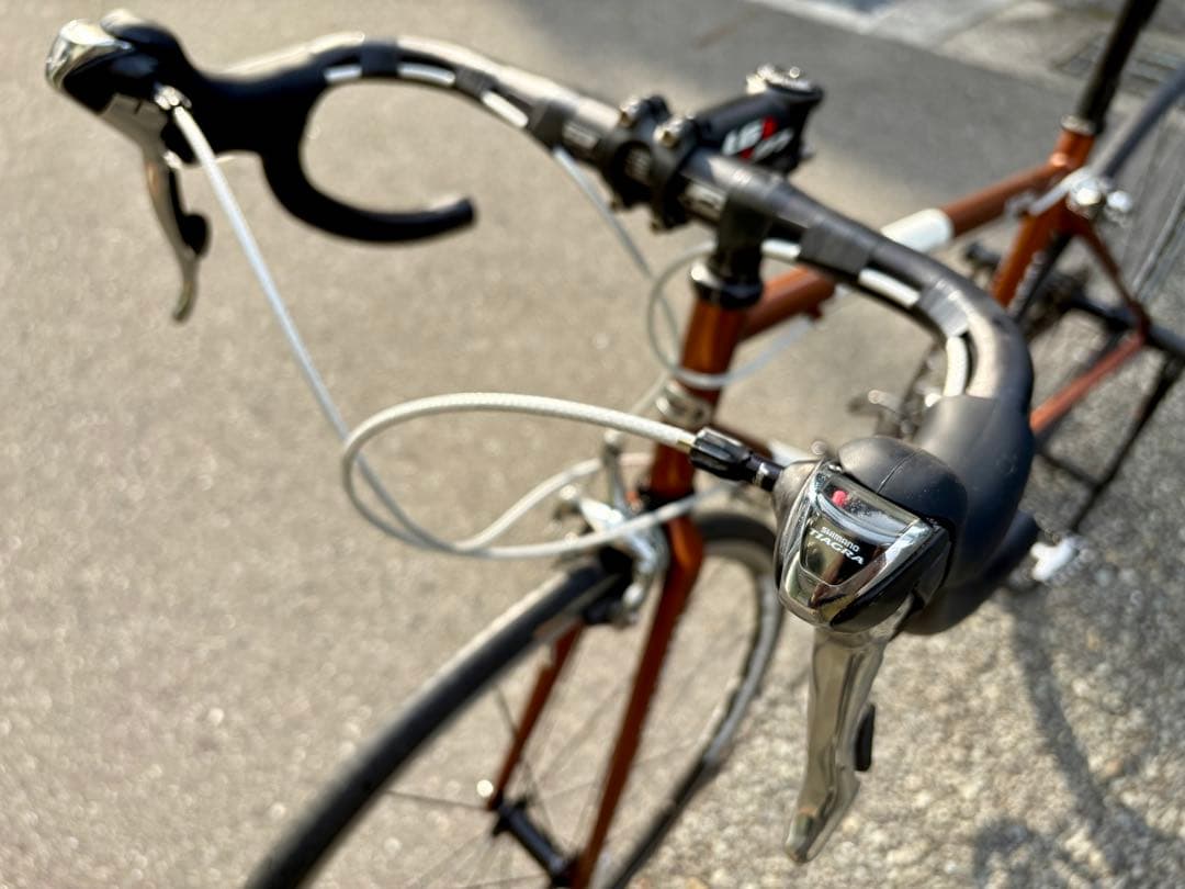 n*i様 定価15万円 ルイガノ軽量クロモリロードTiagra 色々新品 程度良