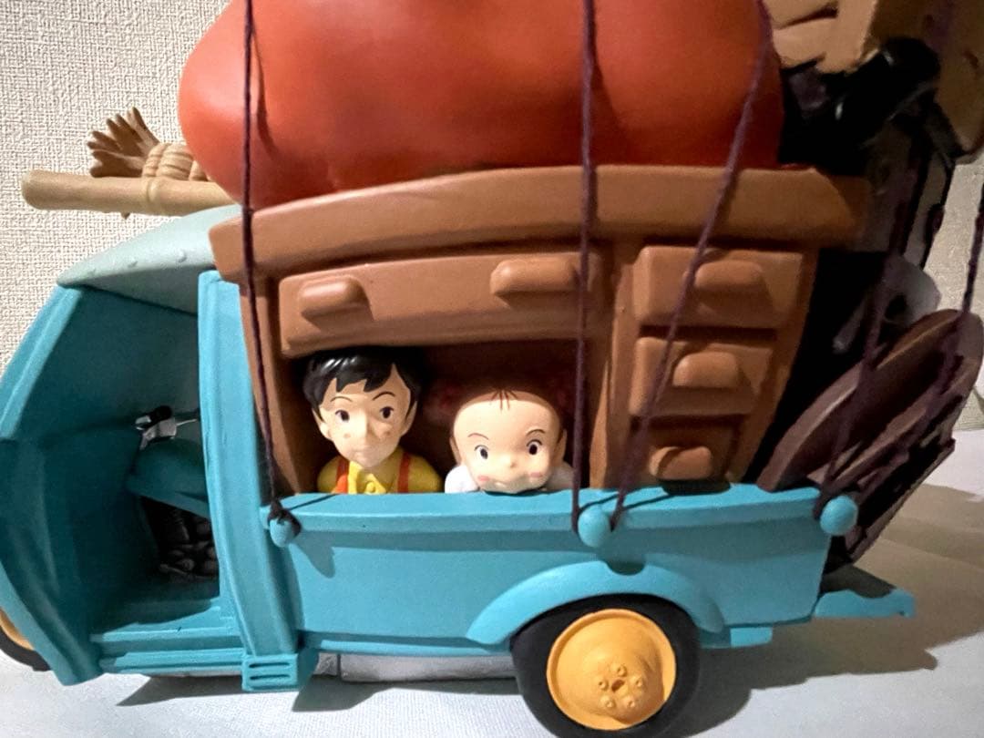 ジブリ サツキとメイ オート三輪 プランター ジジ 小物入れ 2種 3点セット