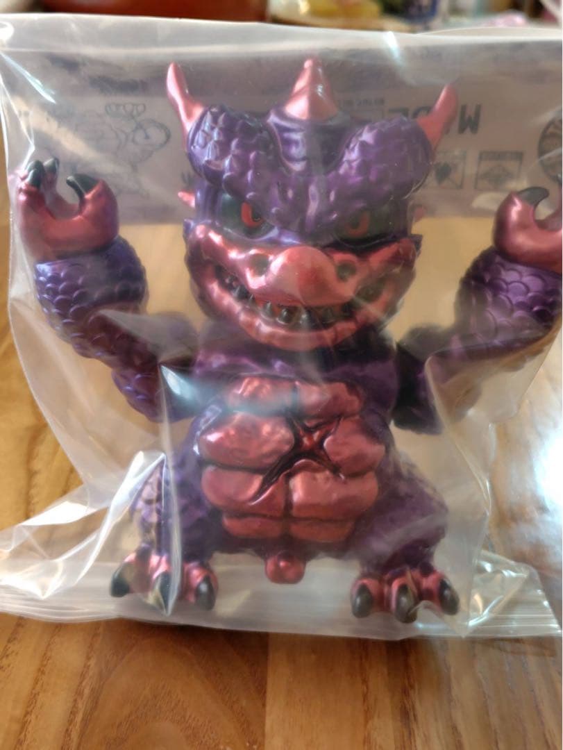 TOY SOLDIER 珍龍 紫 後藤彩色所 ソフビ インディーズ