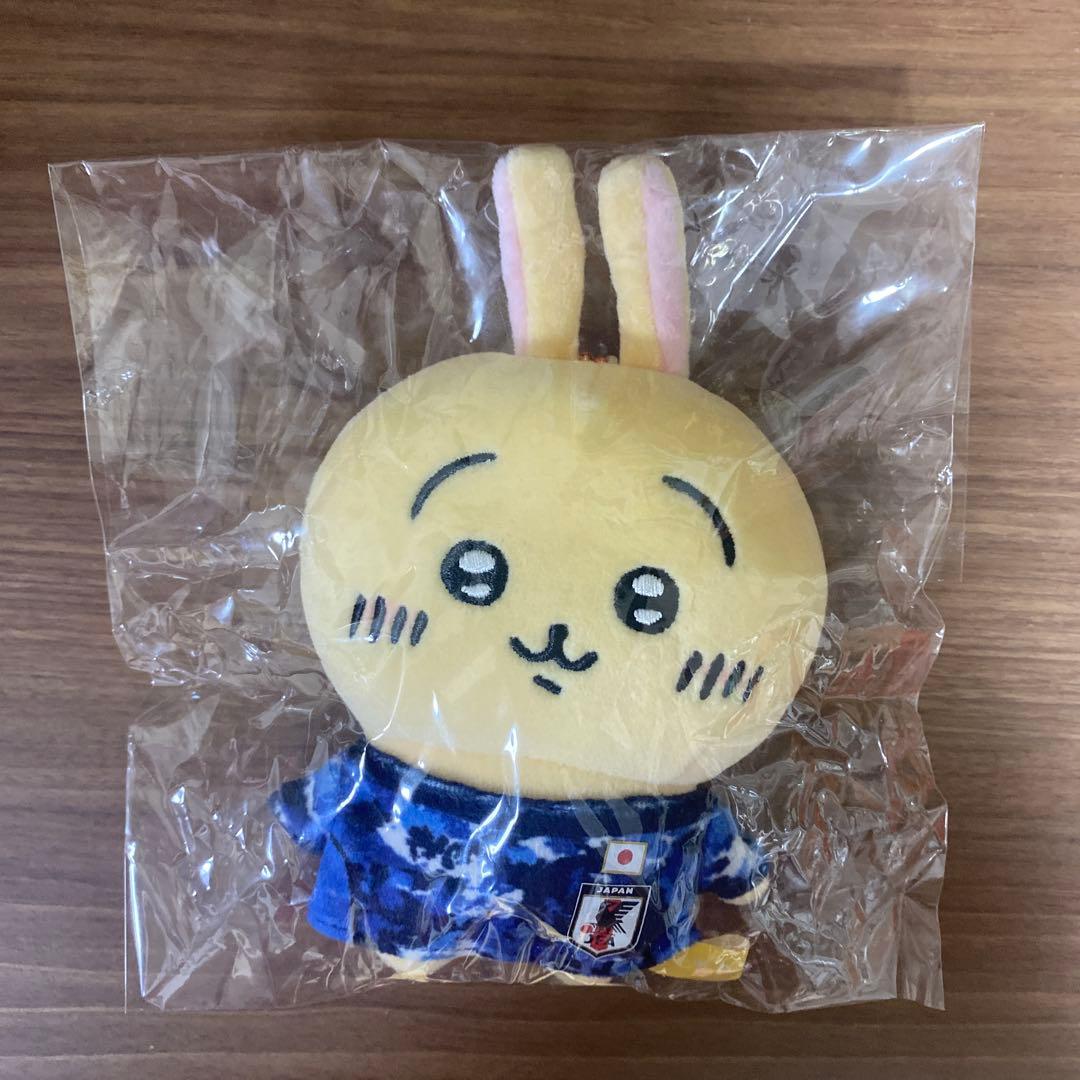 ちいかわ うさぎ サッカー日本代表 マスコット ぷちミニマスコット