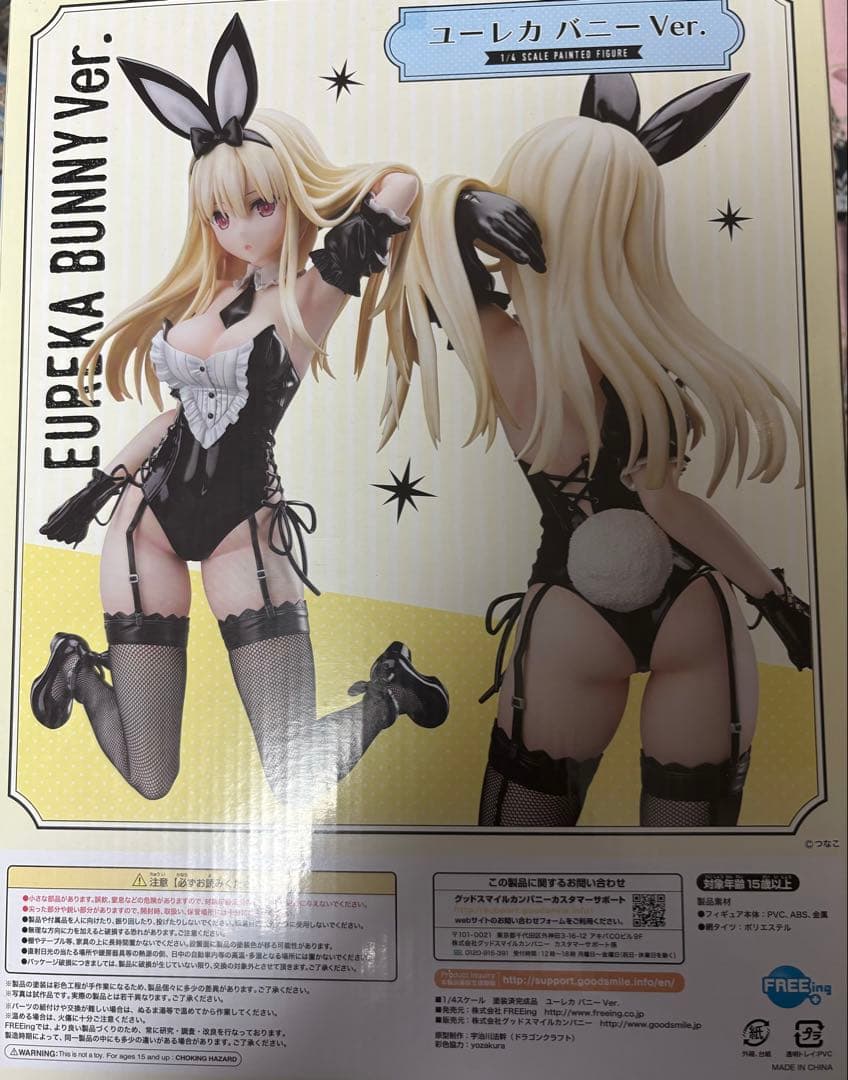 つなこ オリジナルバニーガール ユーレカ バニーVer. 1/4　フィギュア