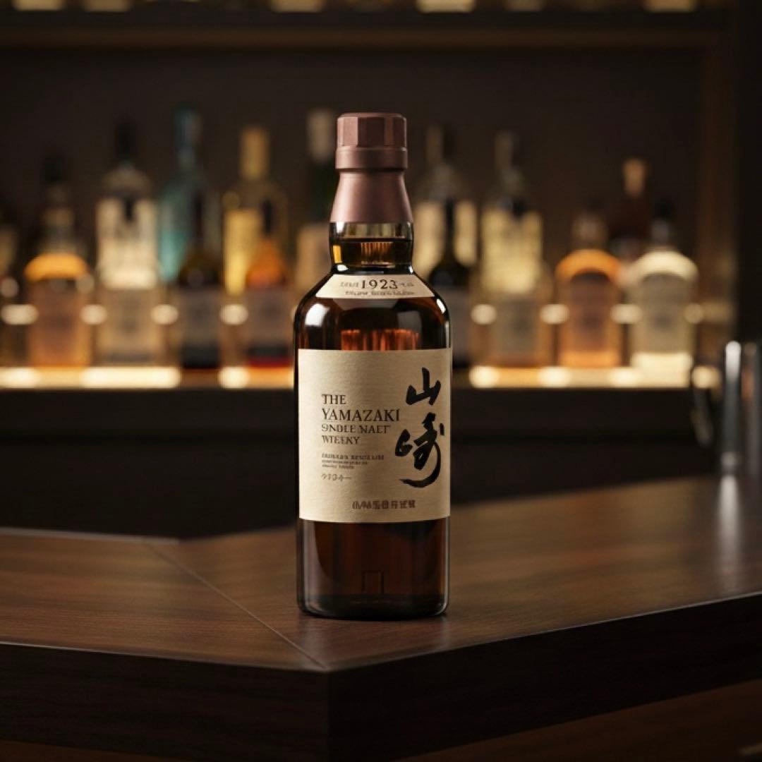 5472【未開栓】山崎 シングルモルト ウイスキー 350mL