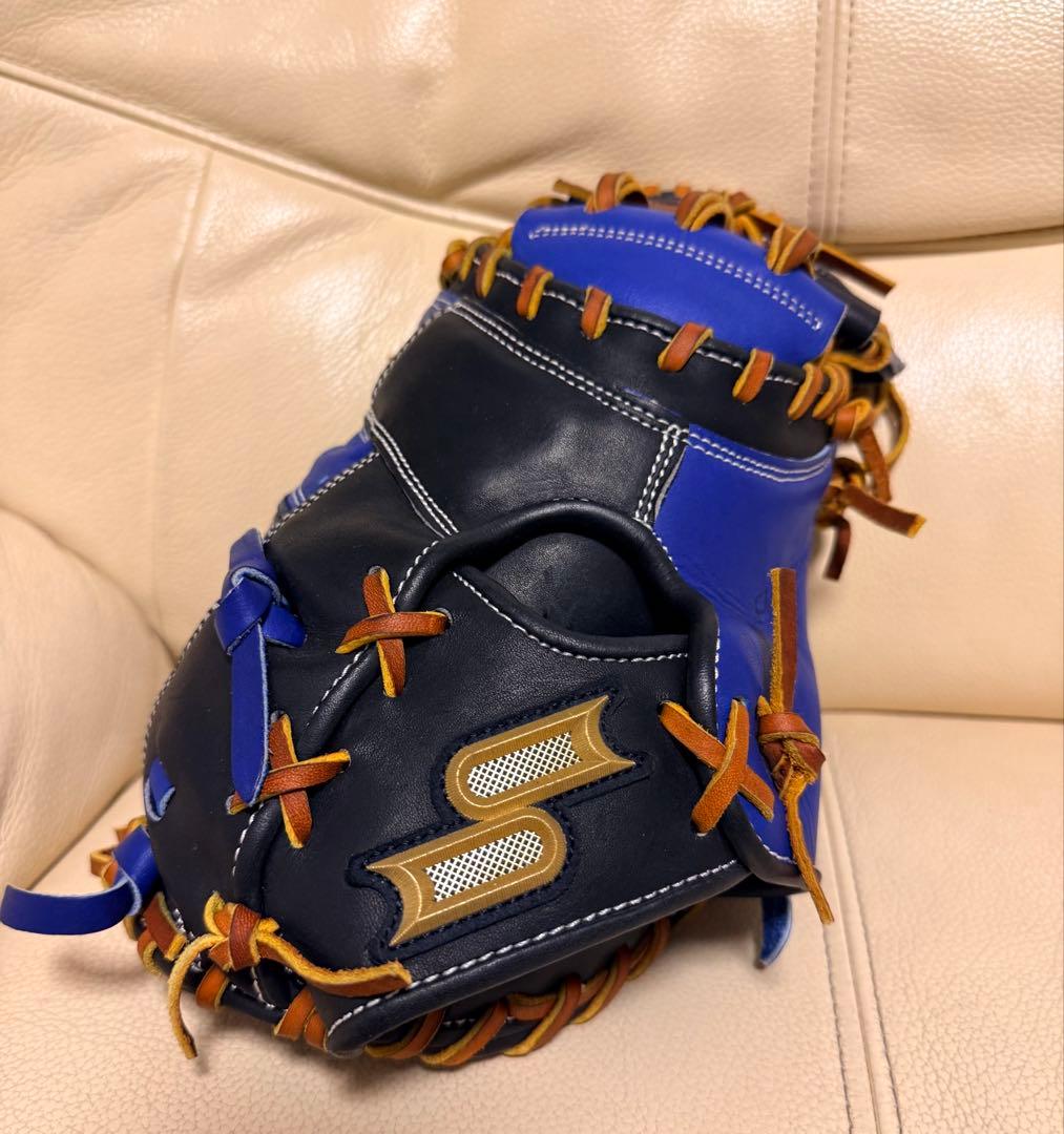 SSKプロエッジ　軟式キャッチャーミット　型付け済み　梅野モデル