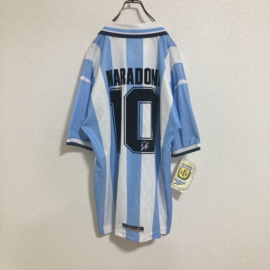 【新品タグ付】稀少　マラドーナ　10 ユニフォーム　アルゼンチン　M