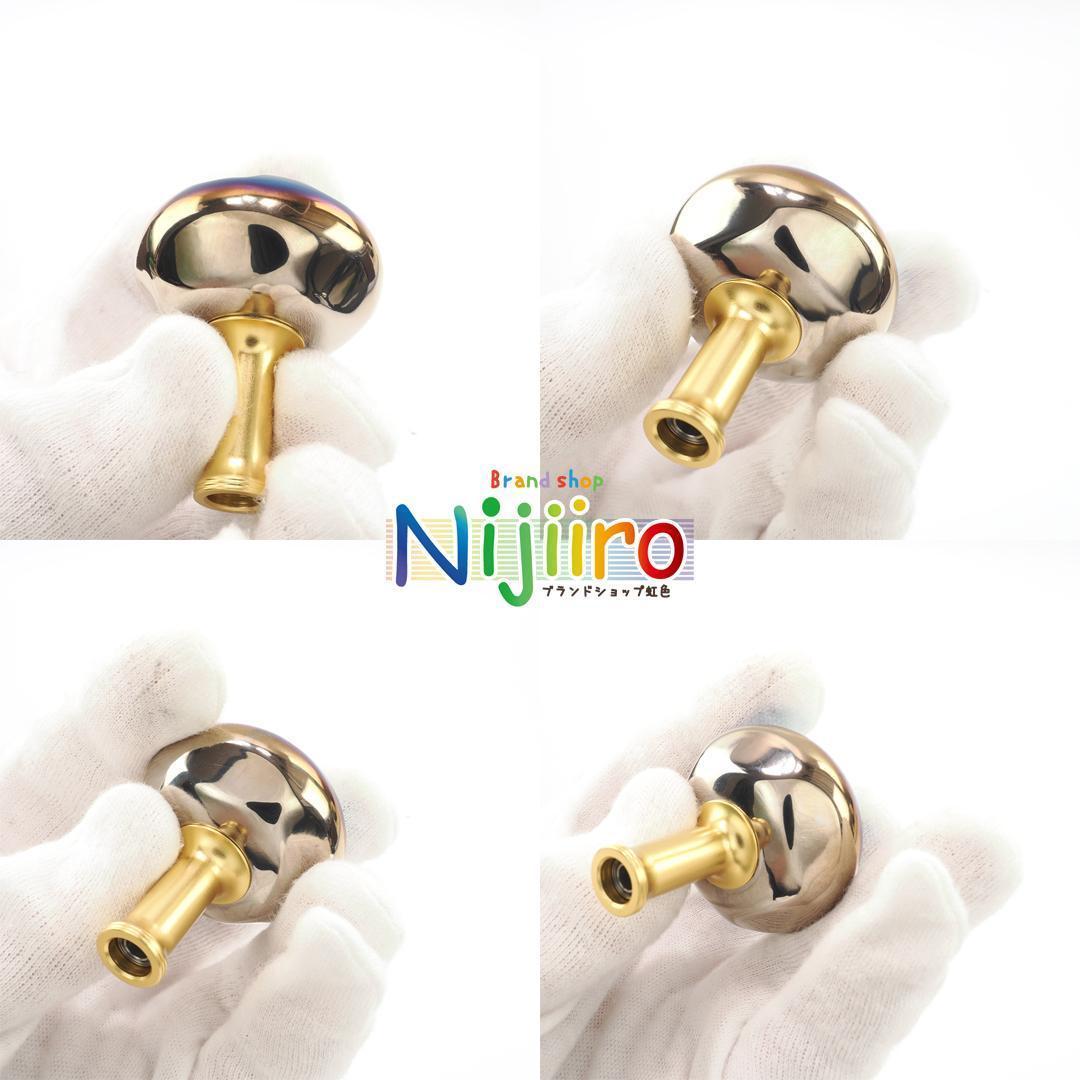 【ほぼ新品】LIVRE ハンドル　ノブ EP41　ファイヤー　ゴールド