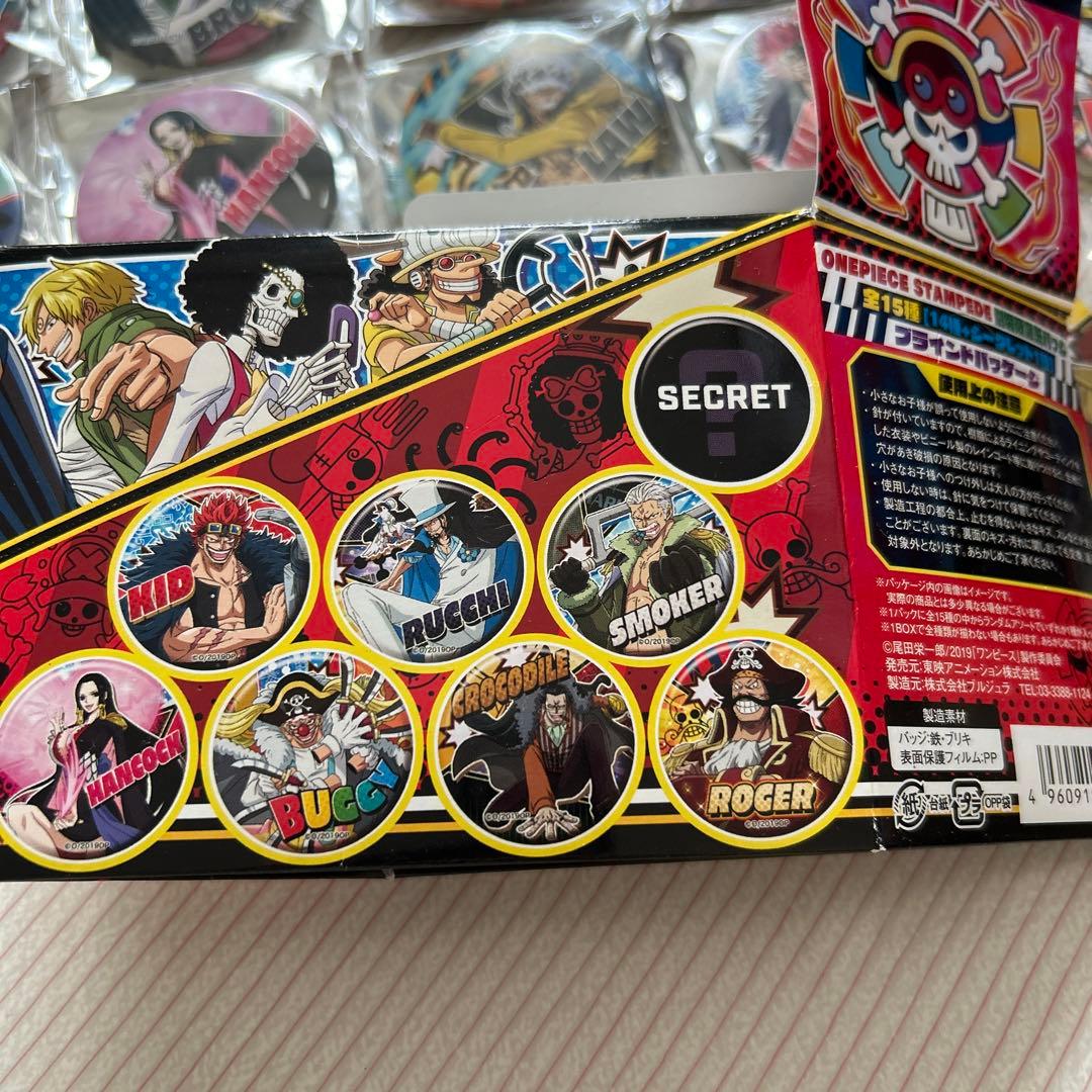 ONE PIECE スタンピード劇場限定缶バッジ　シークレット込みコンプセット