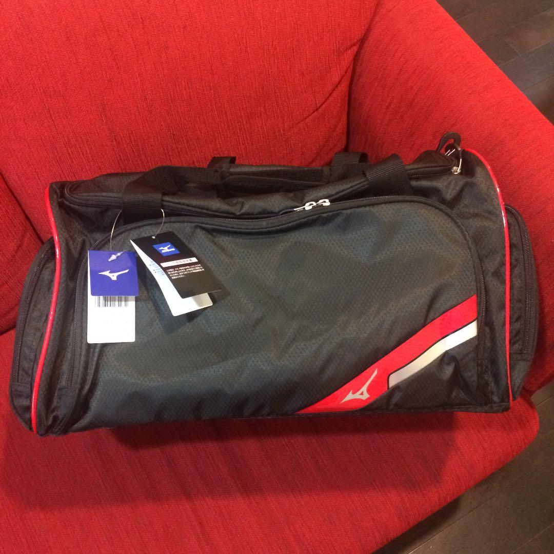 新品 ミズノ ゴルフバッグ 赤40Ｌ