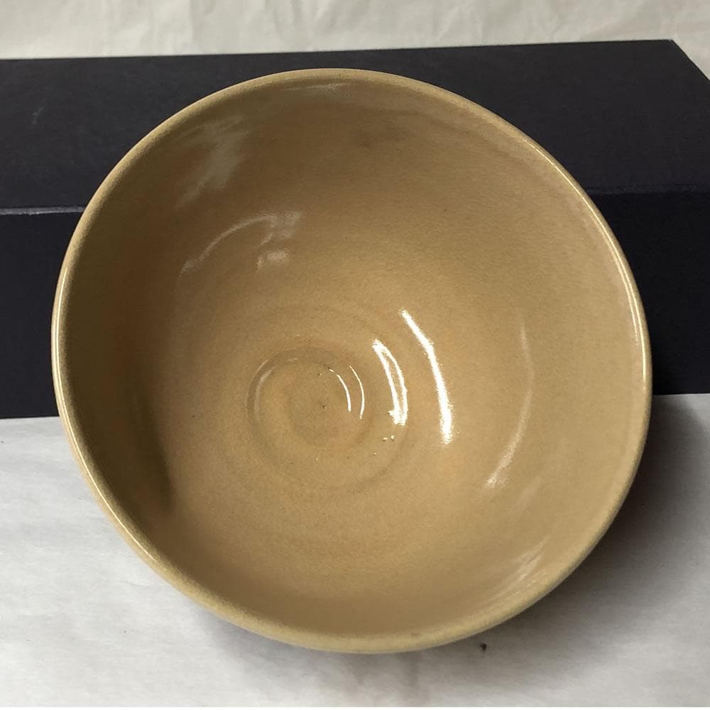 F1119 平安 丹祐 仁清写 茶碗 共箱 三国丹祐 抹茶碗 茶道具