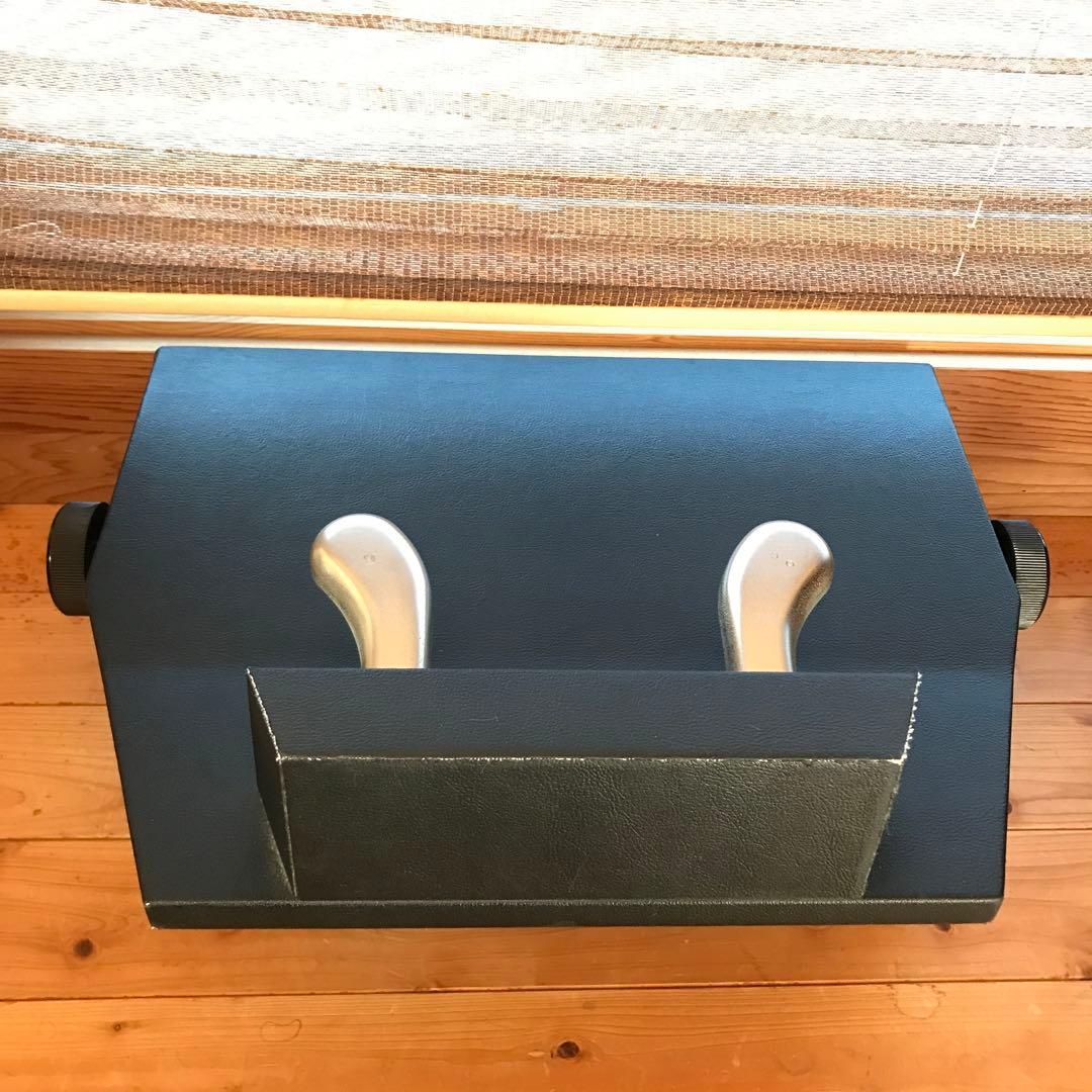 PEACOCKダブルペダル ピアノ補助ペダル ブラック