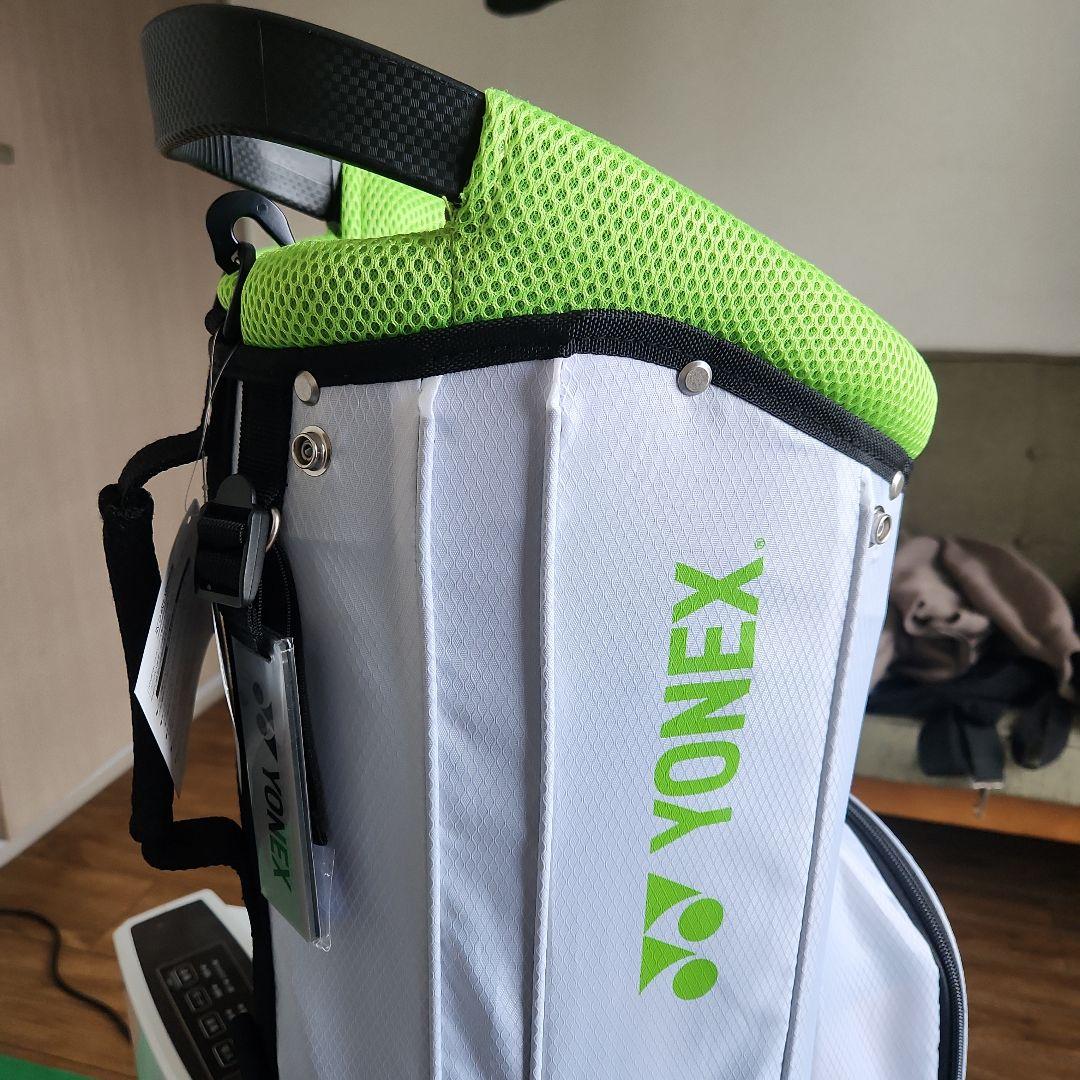 YONEX キャディバッグ ホワイト/グリーン