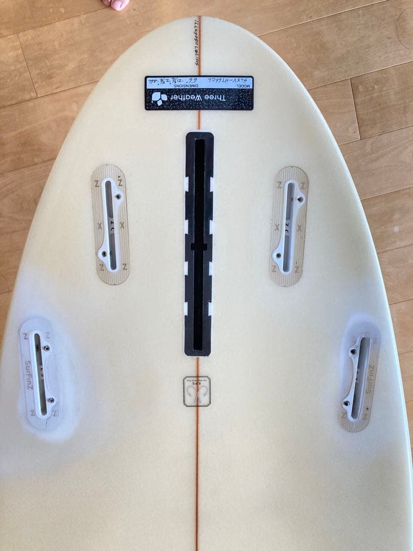 Three Weather happy turn 6.6ft クリーム色