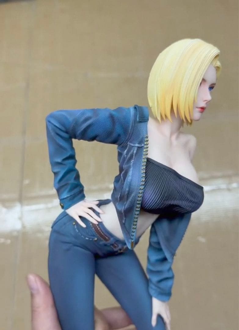 ドラゴンボール 人造人間18号 1／4スケール フィギュア ガレージキット