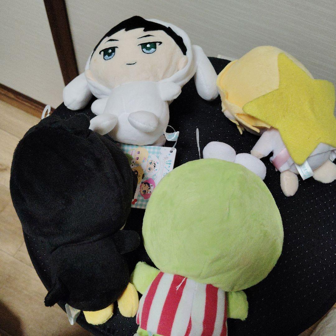 ぬいぐるみキャラクター4体セット