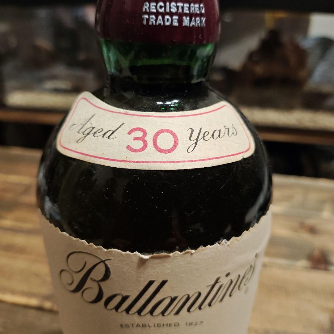 t*u様 Ballantine's 30 Years Aged Scotch W
