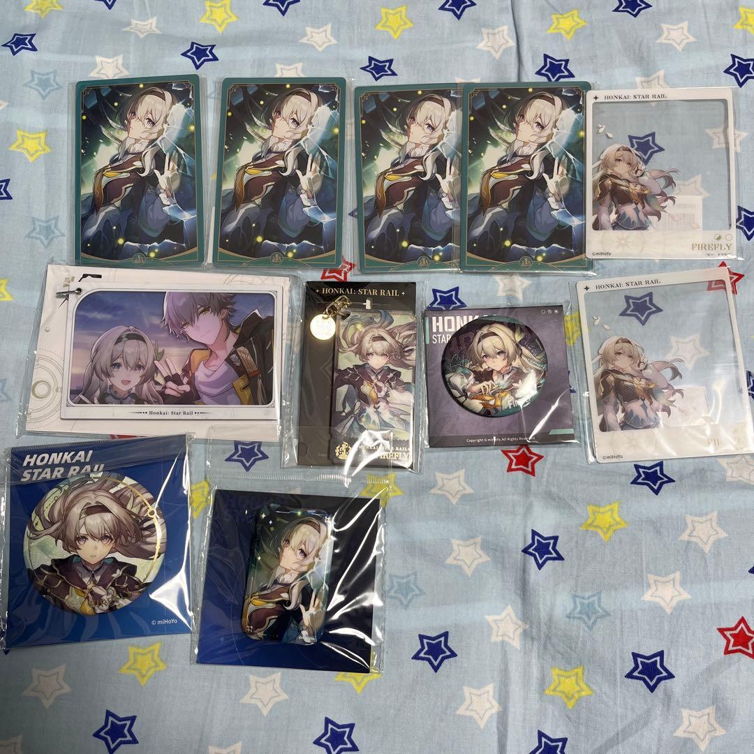 崩壊スターレイル　購入特典　 中国限定　ホタル　グッズセット