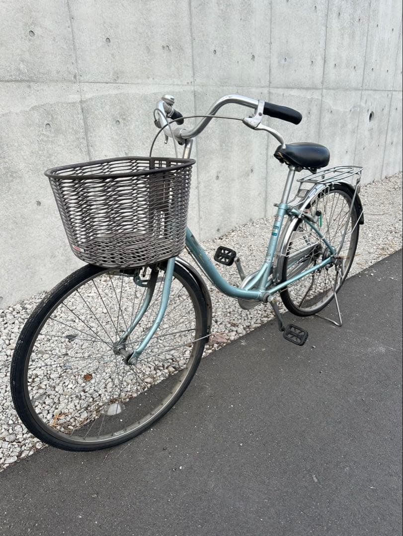 R56 愛知 ブリヂストン B5F BU605 エブリッジ 26インチ 水色