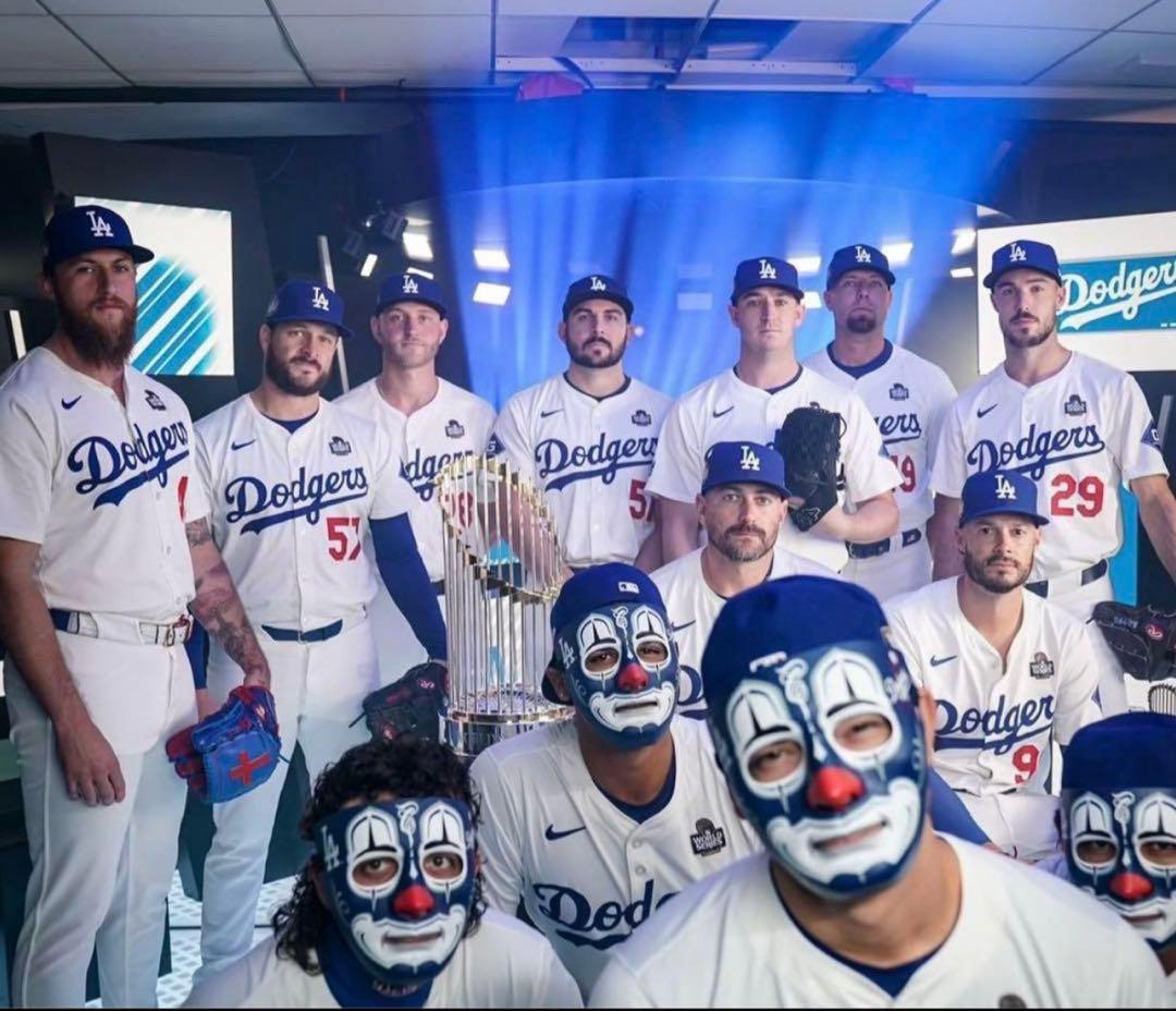 MR.CARTOON ミスターカートゥーンMLBドジャースクラウンマスク大谷翔平