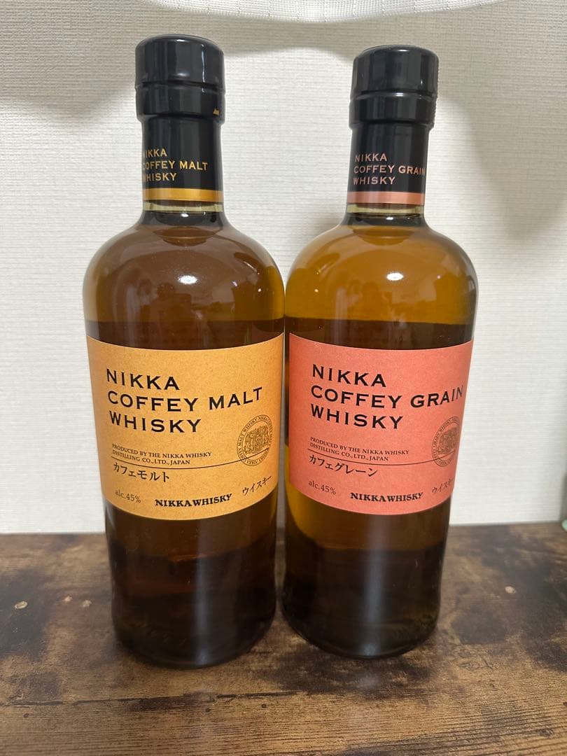 ニッカ　カフェモルト　カフェグレーン