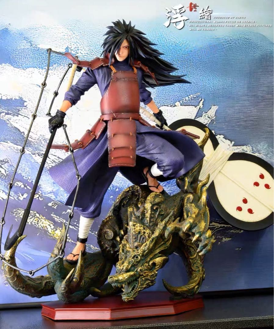 NARUTO ナルト うちはマダラ 1/4ガレージキット ガレキ スタチュー①⑦