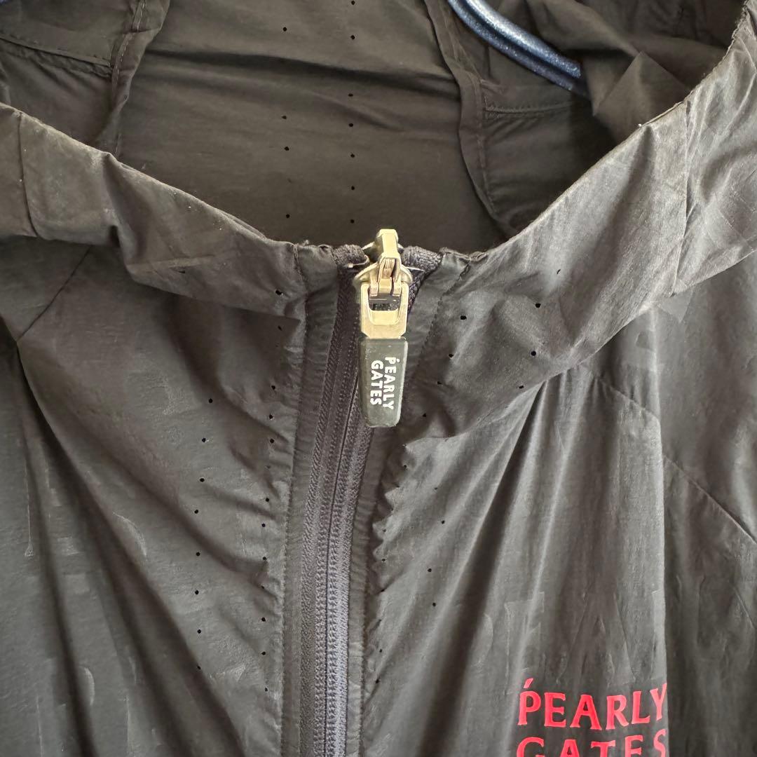 ★美品★パーリーゲイツ フード付きブルゾン ブラック6