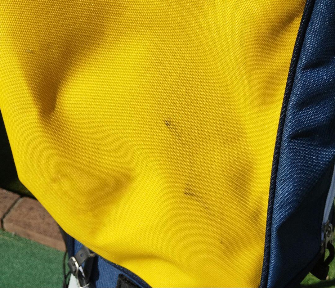 Rough & Swell キャディバッグ ネイビーイエロー