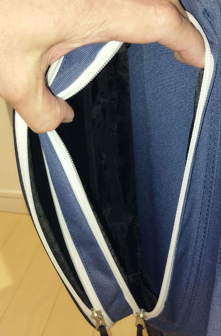 Rough & Swell キャディバッグ ネイビーイエロー