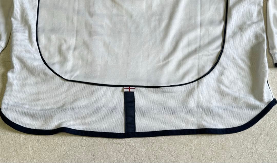 アンブロ　イングランド代表　ベッカム　長袖　ユニフォーム　ゲームシャツ