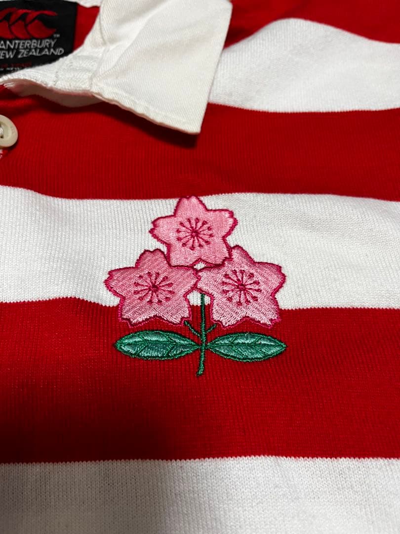 90年代ラグビー日本代表ユニフォーム女性キッズ古着カンタベリー　ヴィンテージ
