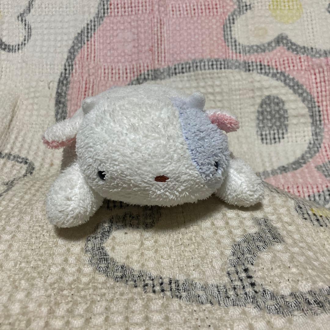 フリッカまつもと　ぬくまろシリーズ　ウシ　ぬいぐるみ　中古品