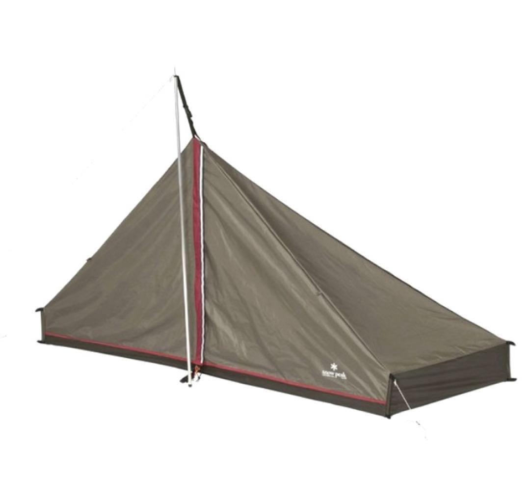 ほぼ新品の初期タイプスノーピークペンタシールドとペンタイーズとポールのセット