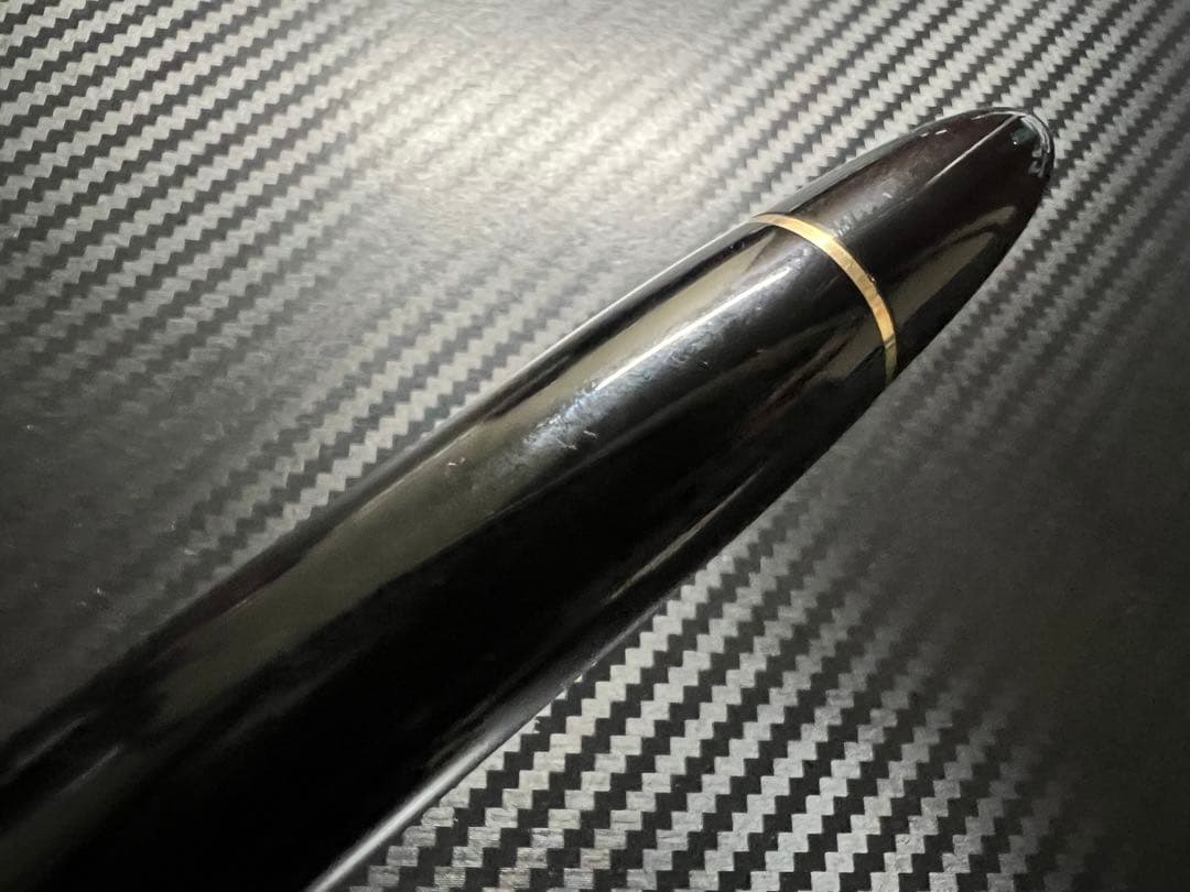 極美品 モンブラン 149 18C 3帯 万年筆 EF 極細字