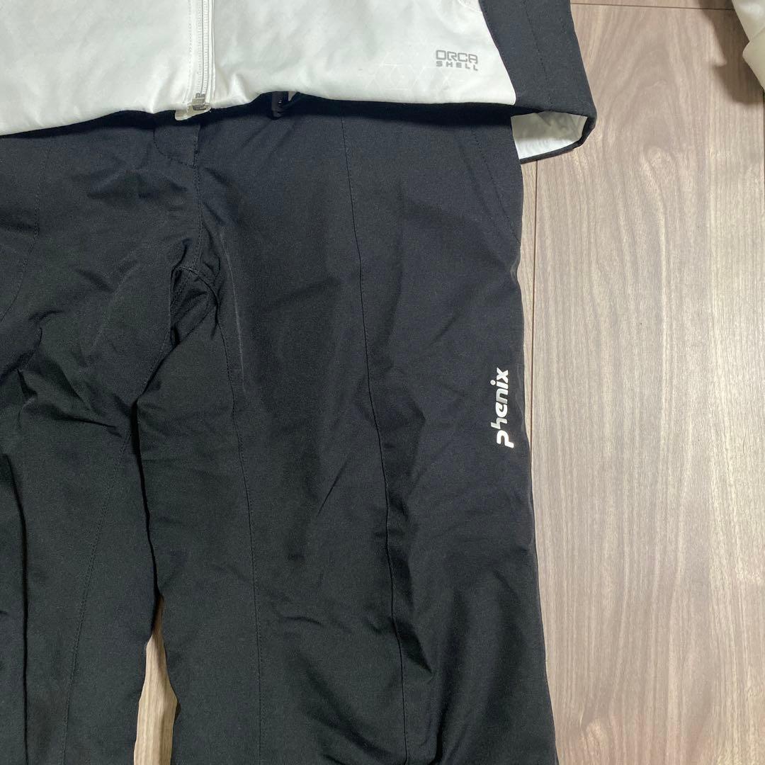 phenix レディーススキーウェア ホワイト/ブラック