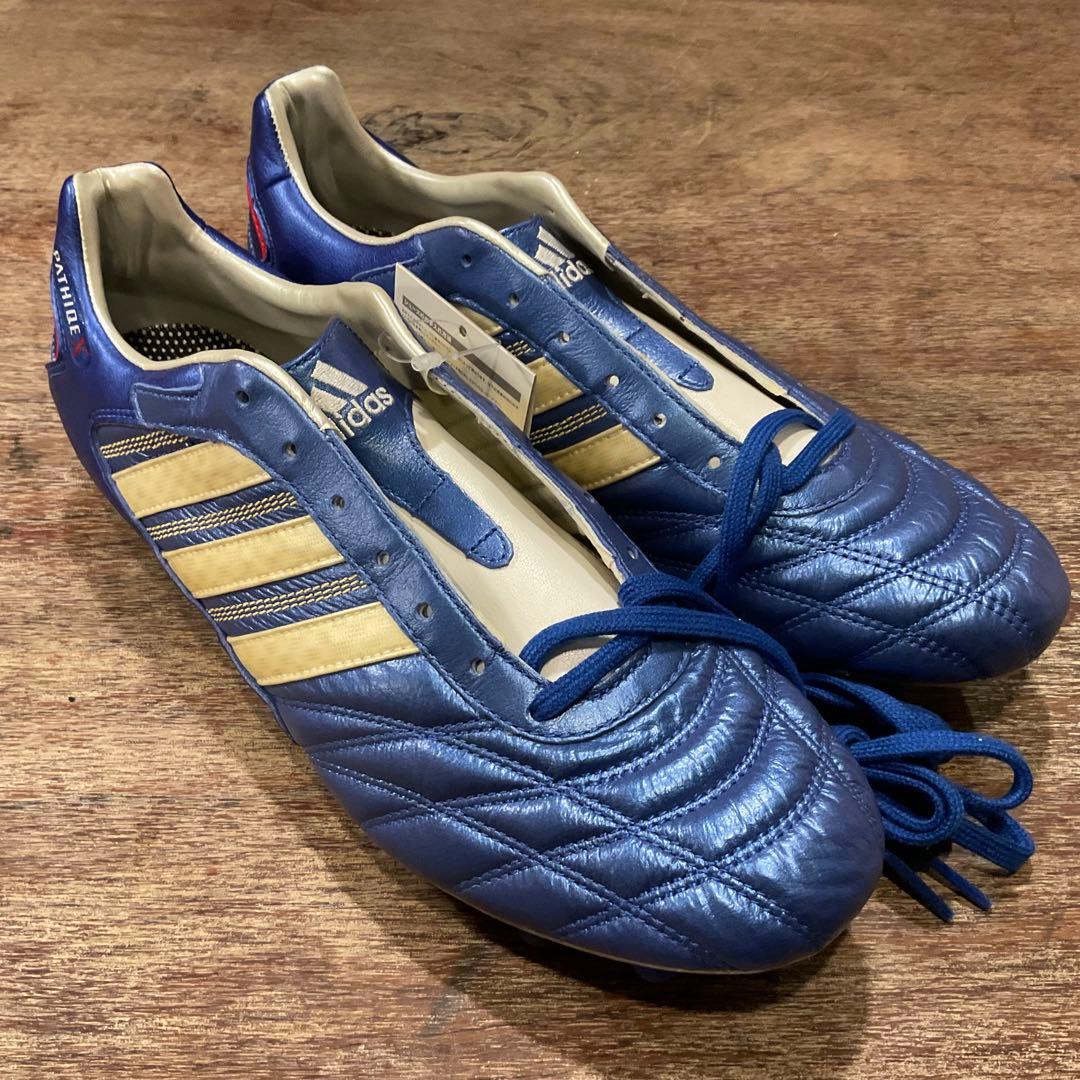 アディダス パティーク X TOP (U42624)サッカー スパイク ブルー