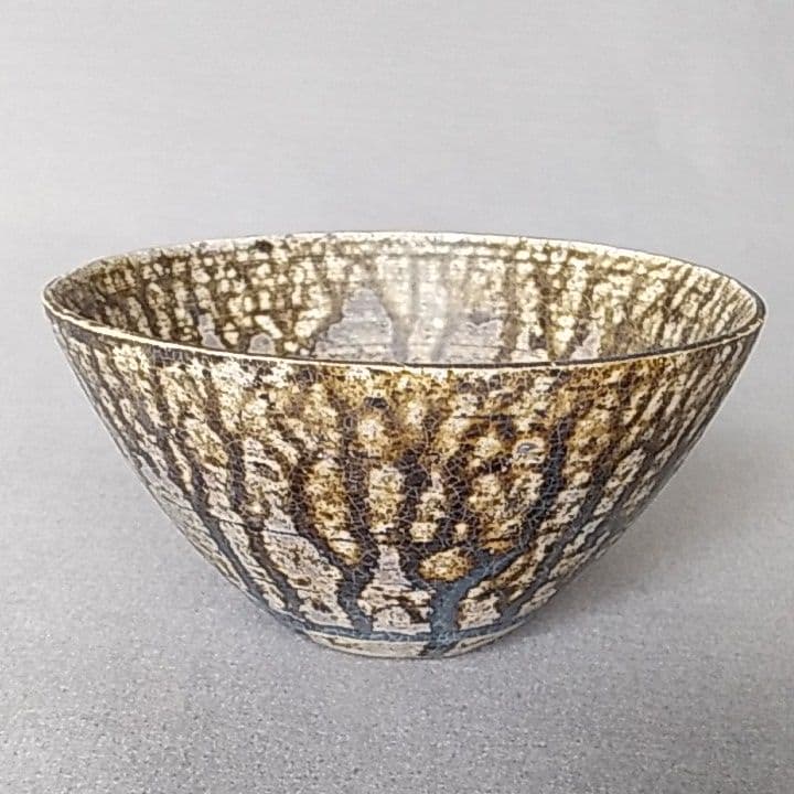 褐釉茶碗　茶褐釉茶碗　抹茶茶碗　唐津茶碗　古唐津茶碗　茶道具　安南　南京