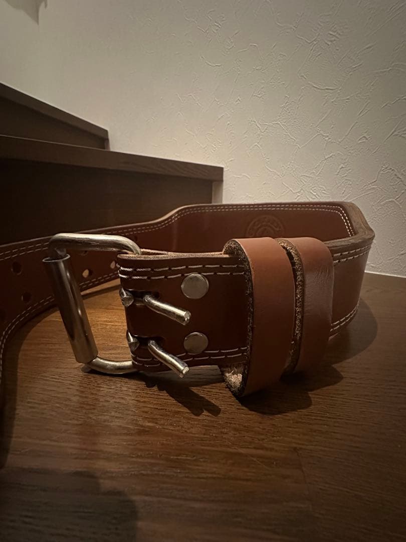 ゴールドジム(GOLD'S GYM) プロレザーベルトS