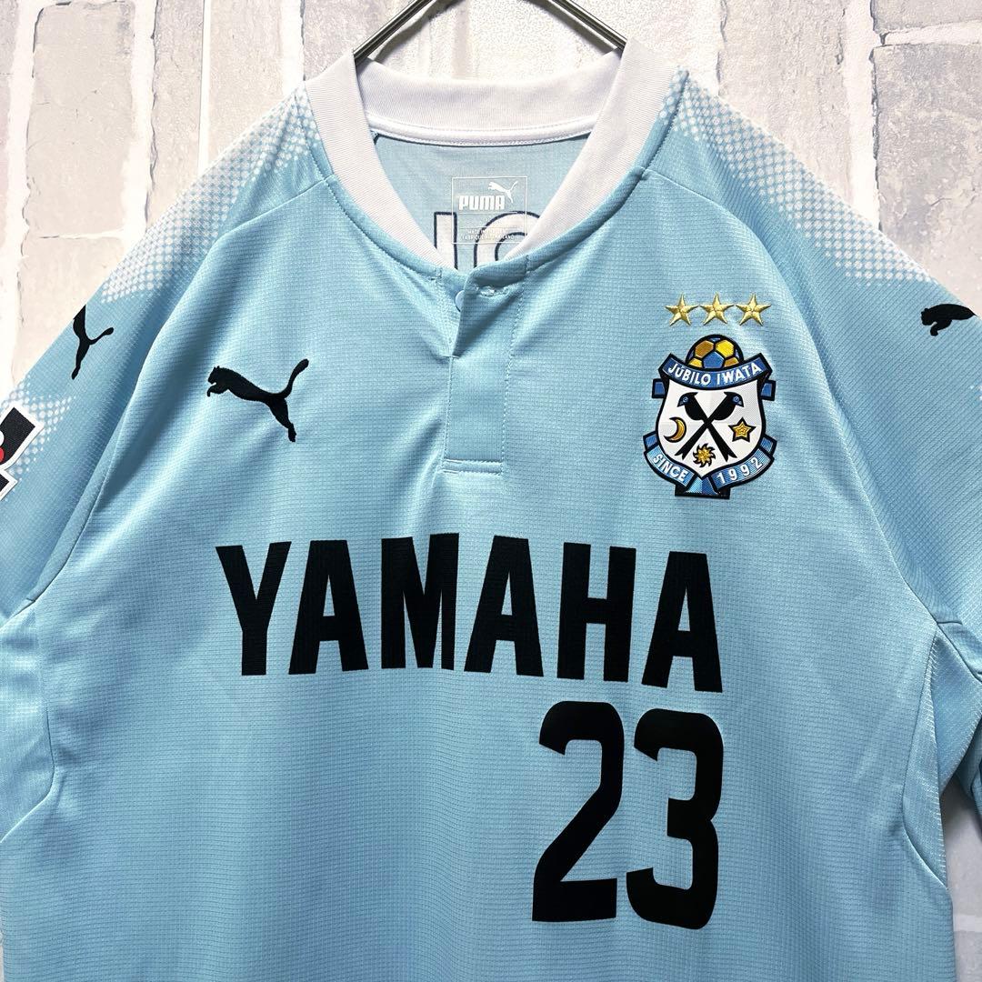 プーマ 山本康裕 Jリーグ ジュビロ磐田 2017 ユニフォーム 刺繍ロゴ半袖