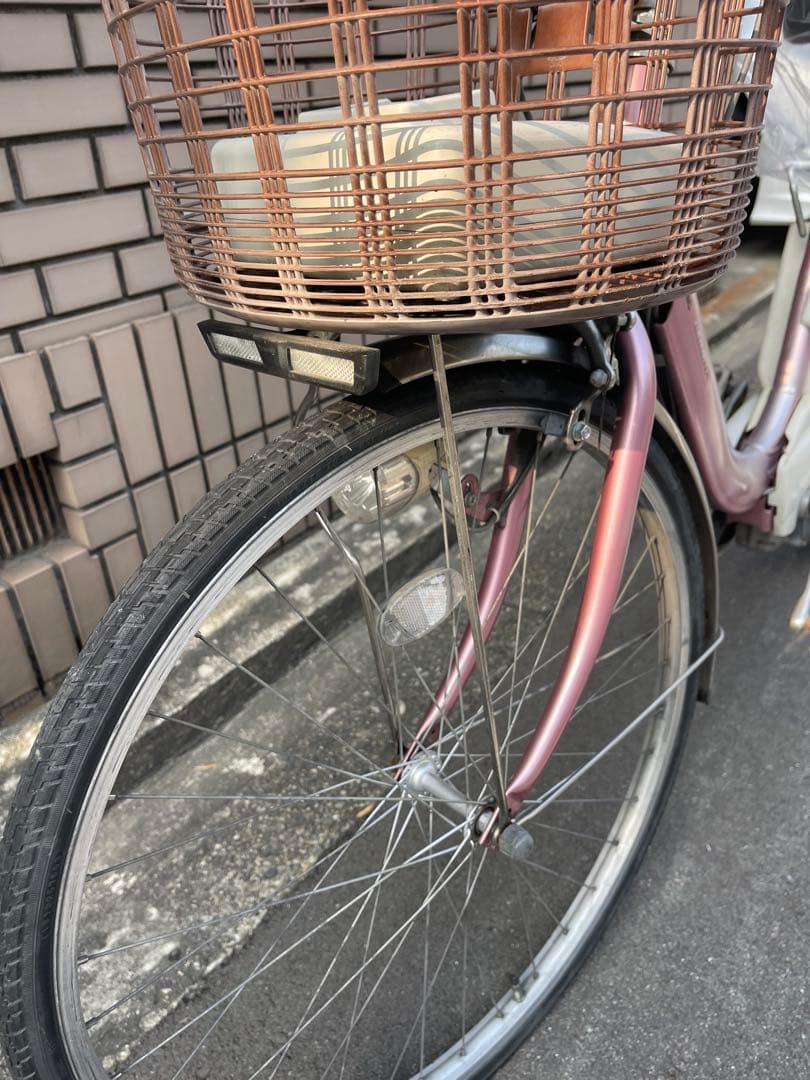 パナソニック電動アシスト自転車です。