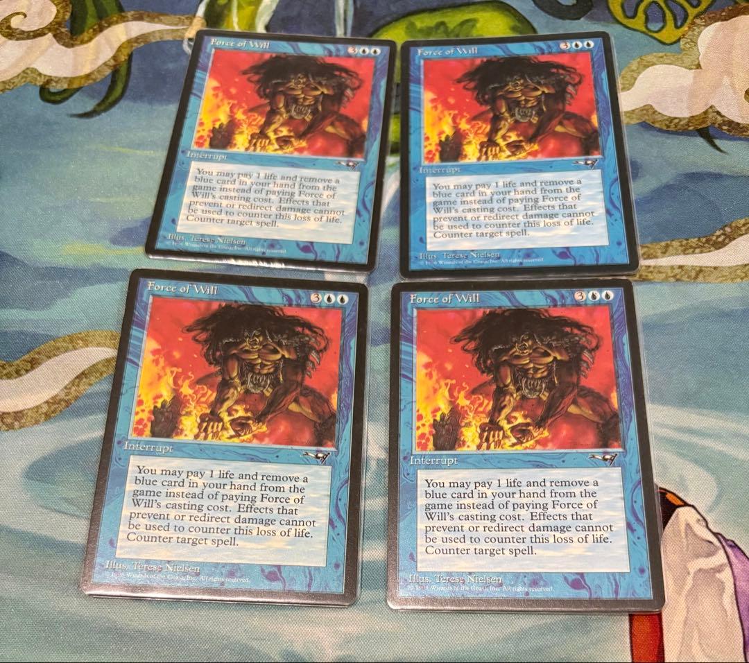 意志の力　4枚セット