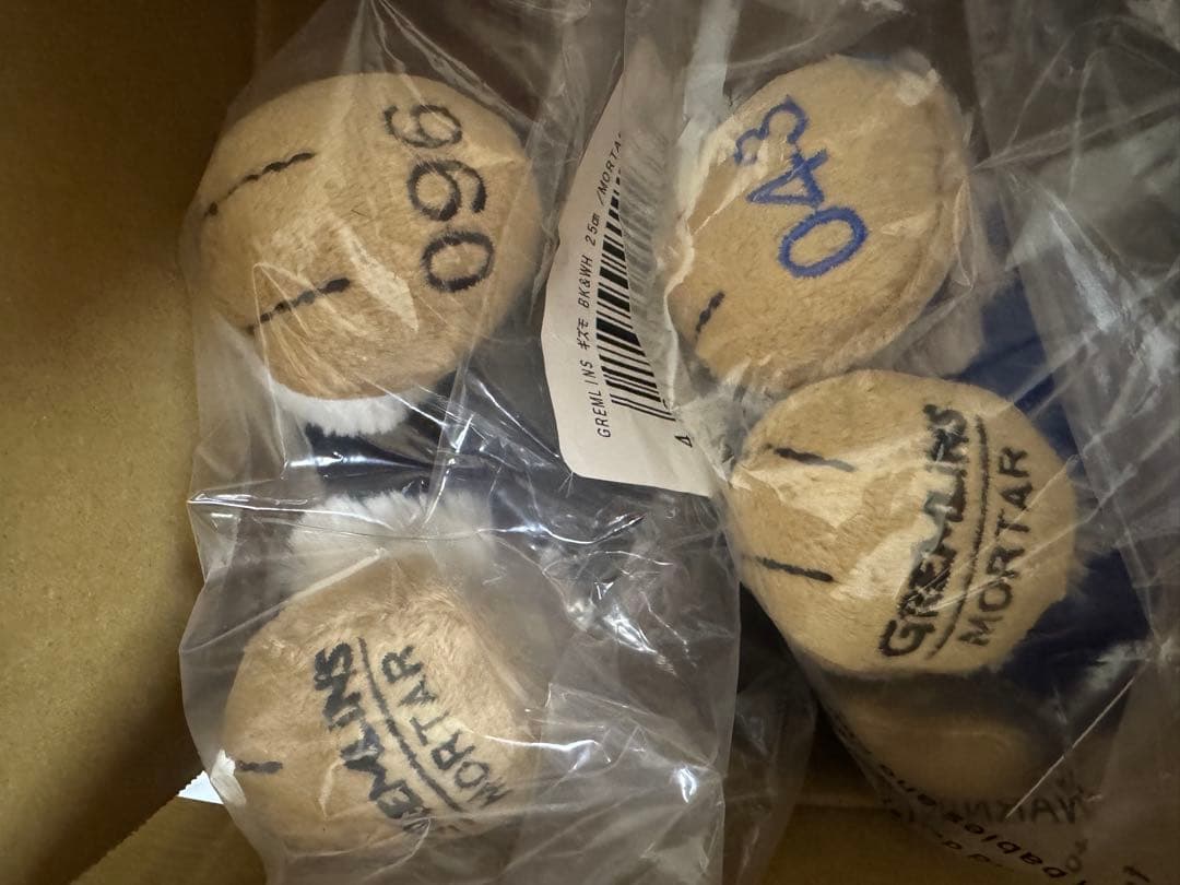 GREMLINS×GREMLINS×MORTAR ぬいぐるみ2体セット