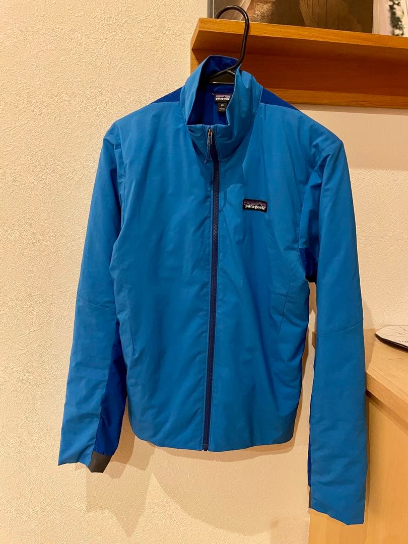 Patagoniaパタゴニアメンズ サーマルエアシェッドジャケット XS ブルー
