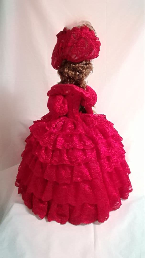 リボン　フランス人形　ヴィンテージ　約67cm