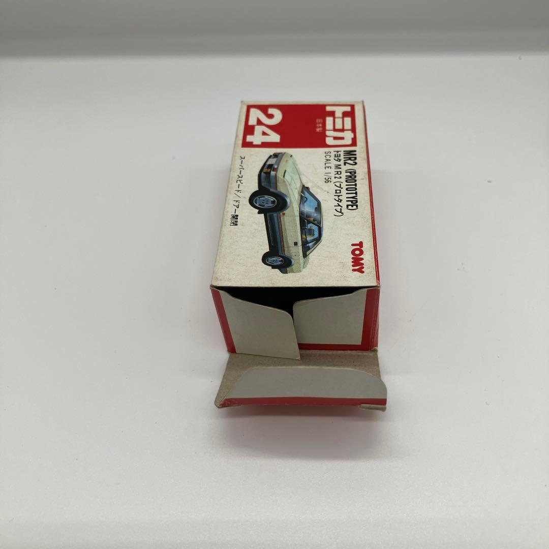 赤箱日本製トミカ　トヨタMR2