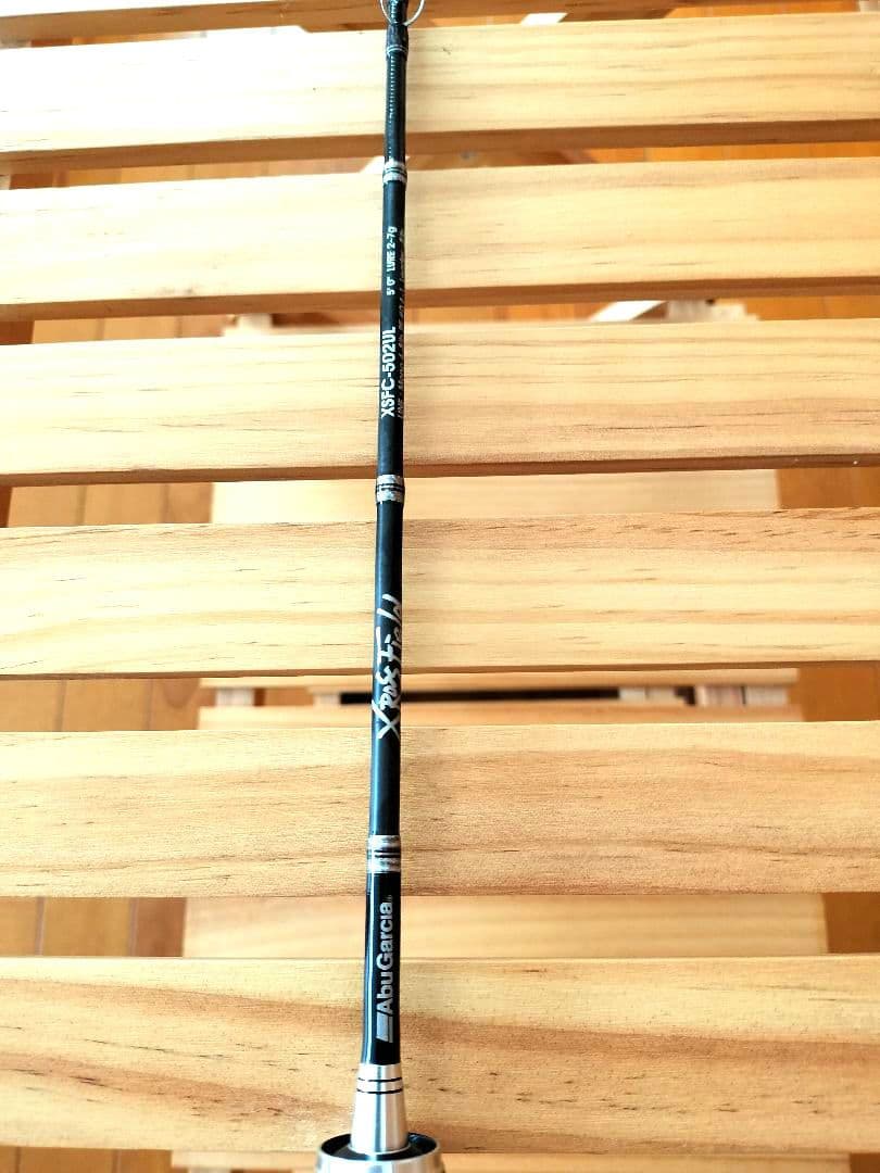 美品 アブガルシア クロスフィールド502UL ベイトフィネス 2024年モデル