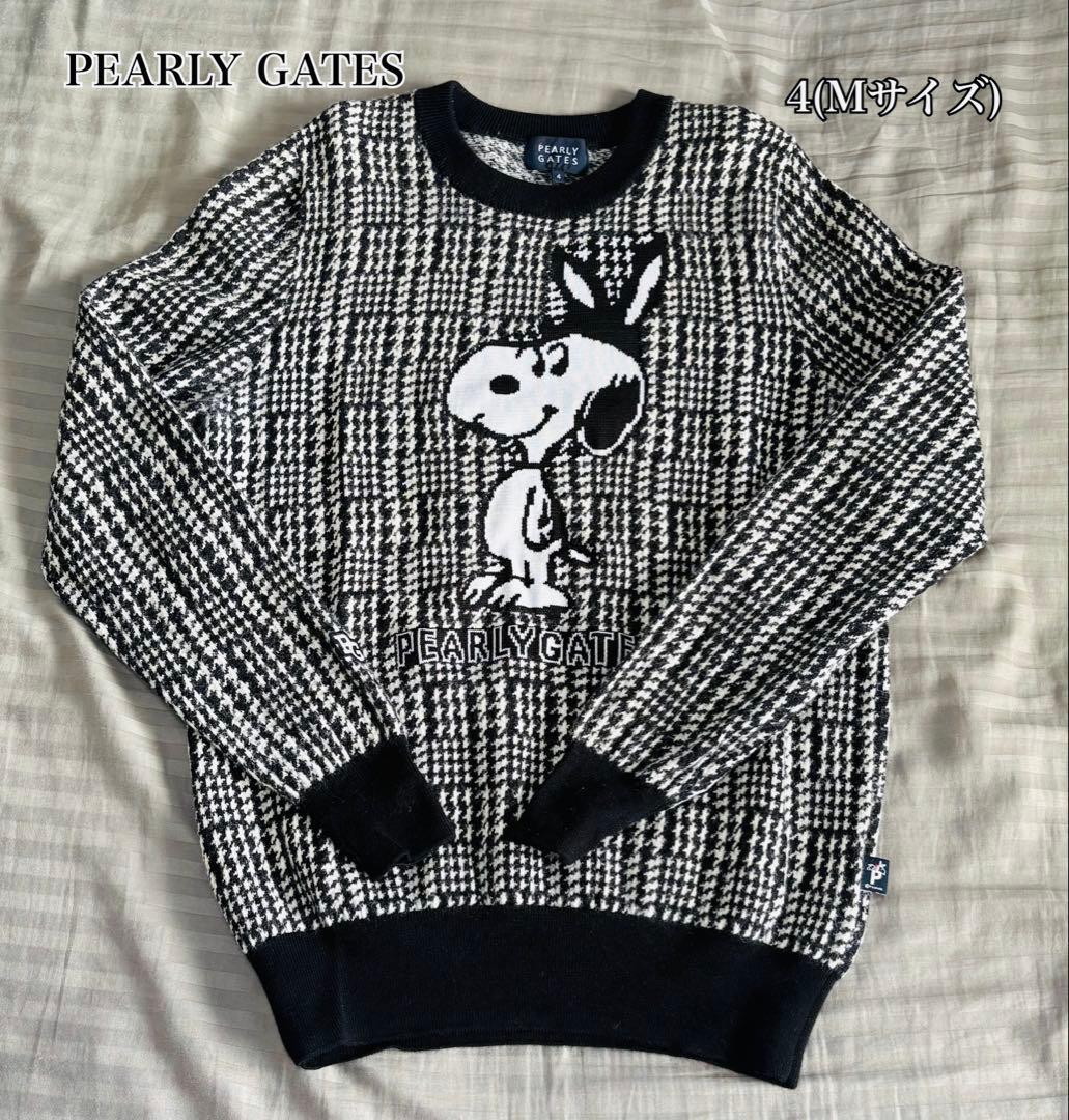 【美品】PEARLY GATES_パーリーゲイツ｟スヌーピー・ニットウェア｠