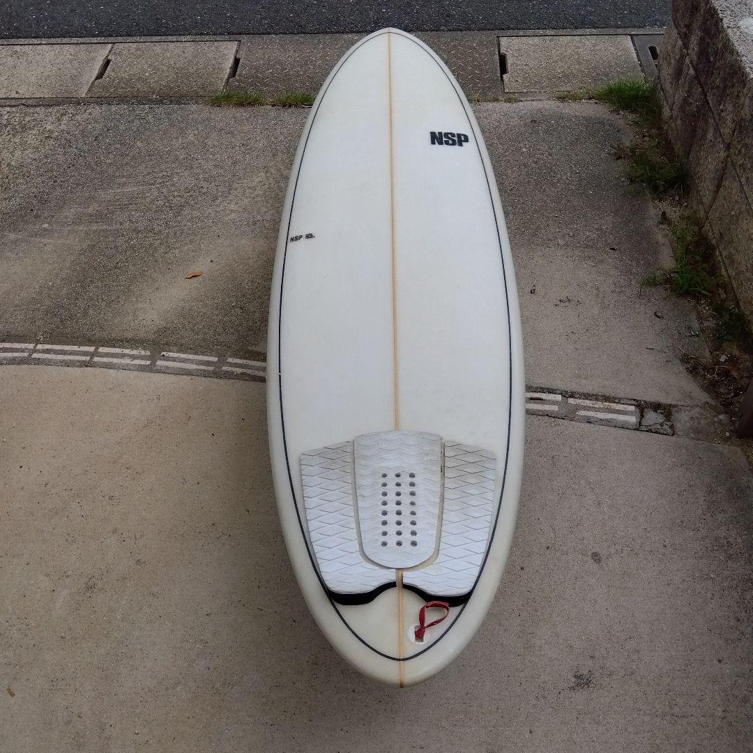 ＮＳＰサーフボード　ミッドレングスクワッド+シングルフィン