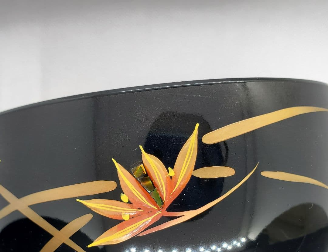 高岡漆器 【松翠】汁椀5客セット【美品】 【希少/レトロ品】