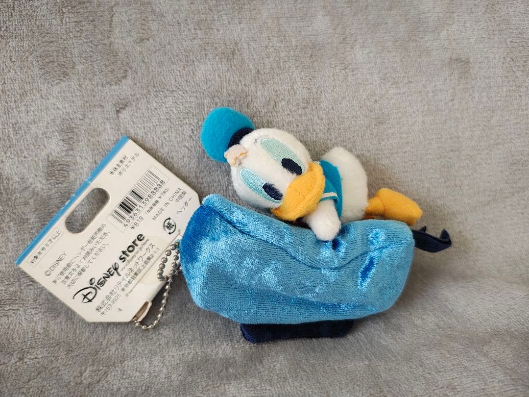 超レア！ディズニー/ドナルドダック ぬいぐるみ/キーホルダー/昭和レトロ