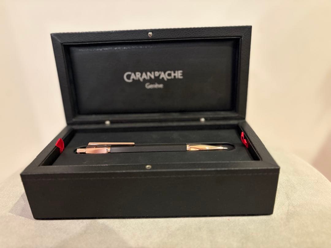 CARAN d'ACHE バリアス エボニー ローズゴールド