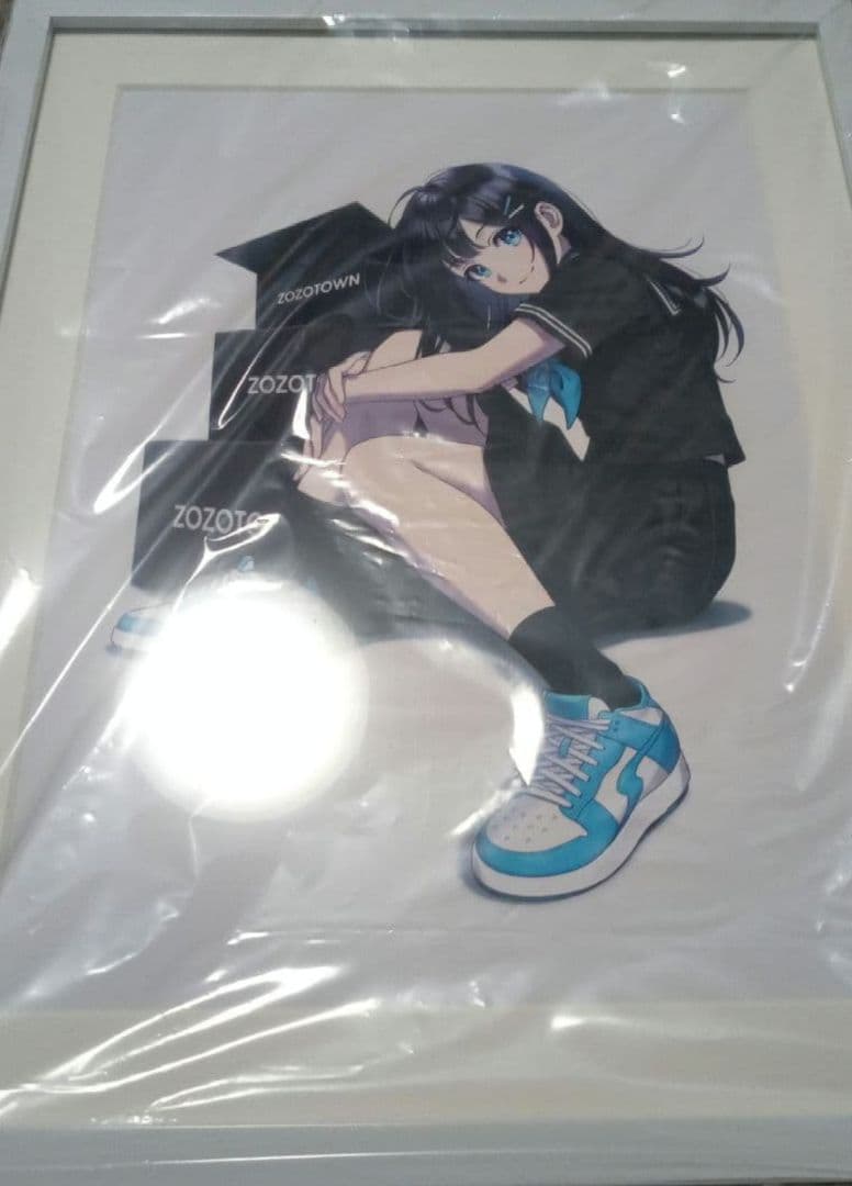 創彩少女庭園 × ZOZO 森倉円さん描き下ろし額装付き ジークレープリント