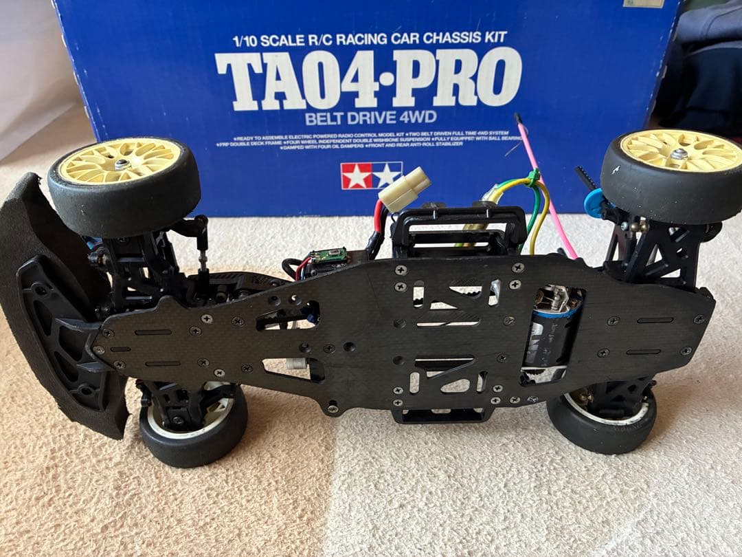 TA04-PRO ベルト駆動 4WD ラジコンカーシャーシキット